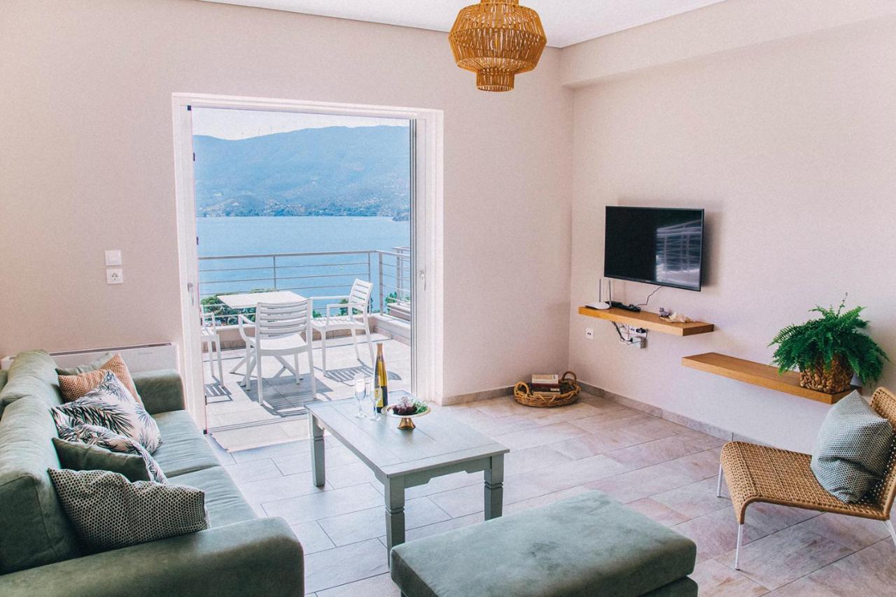 Kalavria Luxury Suites - Magnificent Sea View Of Poros Πόρος Εξωτερικό φωτογραφία